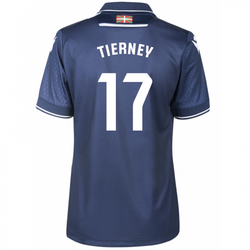 Dětské Kieran Tierney #17 Námořnictvo Daleko Hráčské Dresy 2023/24 Dres