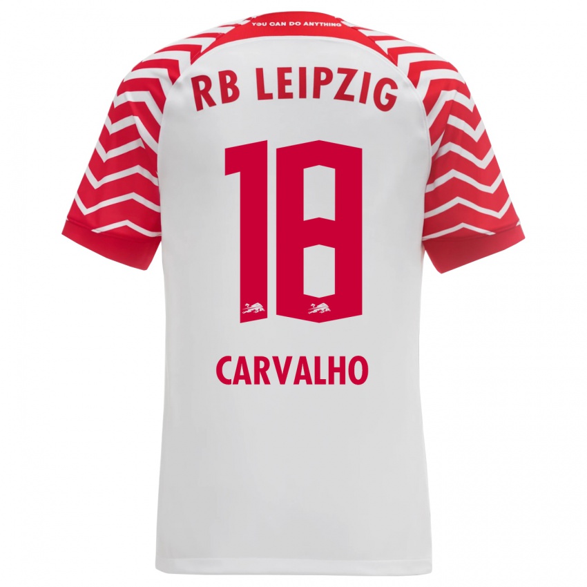 Pánské Fabio Carvalho #18 Bílý Domů Hráčské Dresy 2023/24 Dres