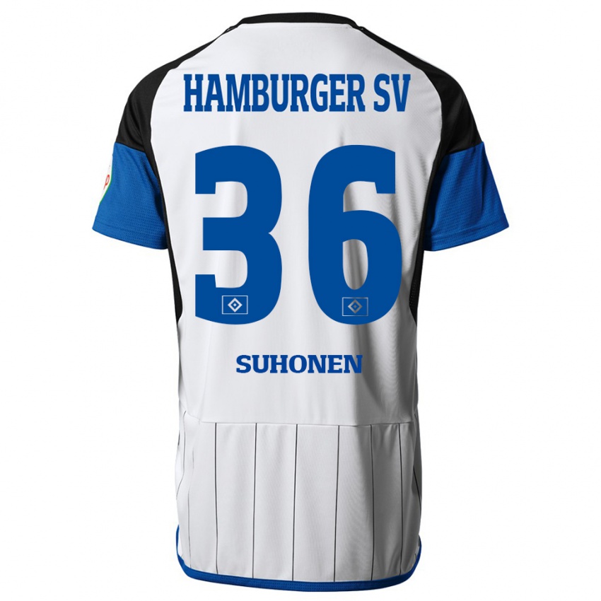 Pánské Anssi Suhonen #36 Bílý Domů Hráčské Dresy 2023/24 Dres