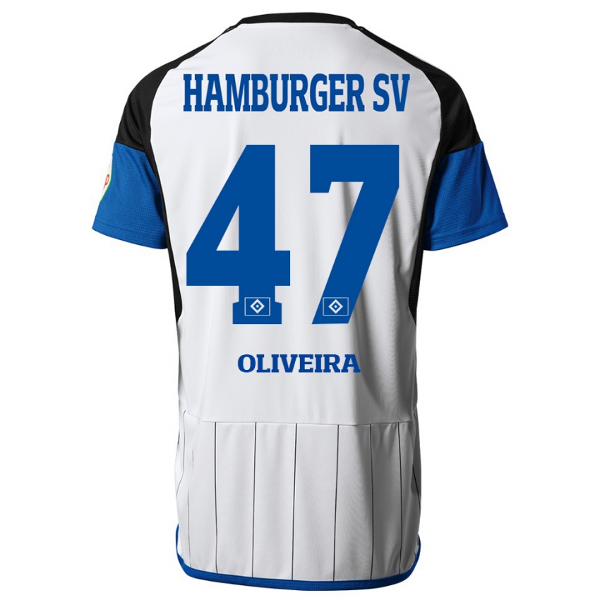 Pánské Nicolas Oliveira #47 Bílý Domů Hráčské Dresy 2023/24 Dres