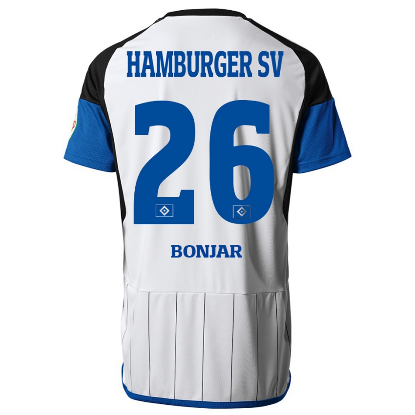 Pánské Amir Bonjar #26 Bílý Domů Hráčské Dresy 2023/24 Dres