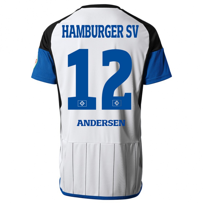 Pánské Patrick Andersen #12 Bílý Domů Hráčské Dresy 2023/24 Dres