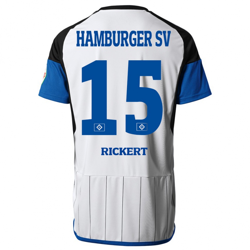 Pánské Manja Rickert #15 Bílý Domů Hráčské Dresy 2023/24 Dres