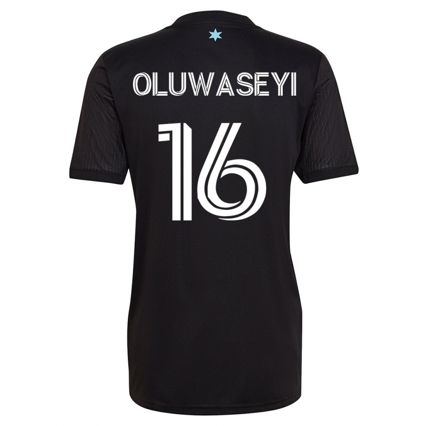 Pánské Tani Oluwaseyi #16 Černá Domů Hráčské Dresy 2023/24 Dres