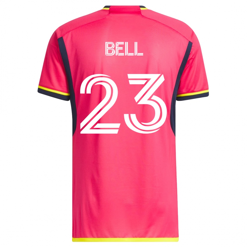 Pánské Jon Bell #23 Růžový Domů Hráčské Dresy 2023/24 Dres