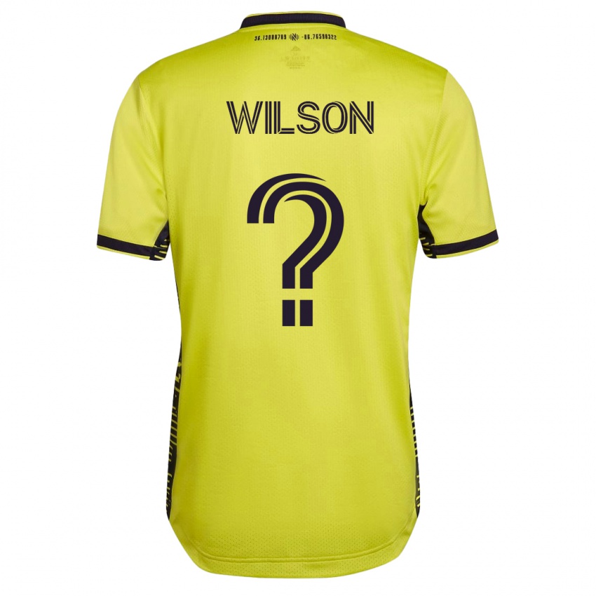 Pánské Dominic Wilson #0 Žlutá Domů Hráčské Dresy 2023/24 Dres
