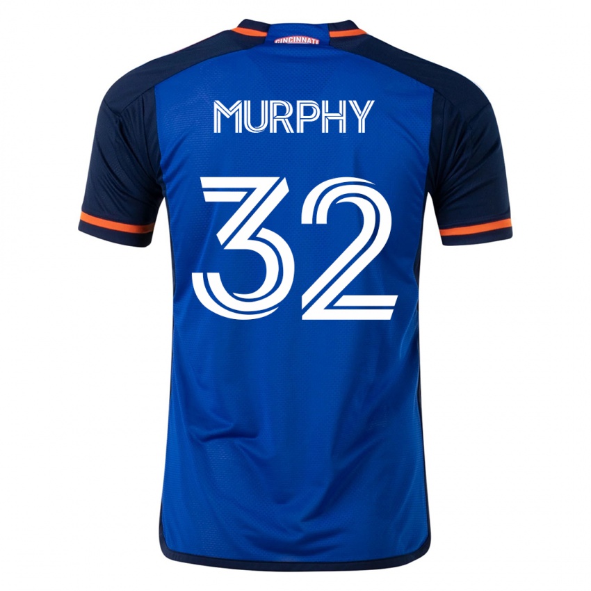 Pánské Ian Murphy #32 Modrý Domů Hráčské Dresy 2023/24 Dres