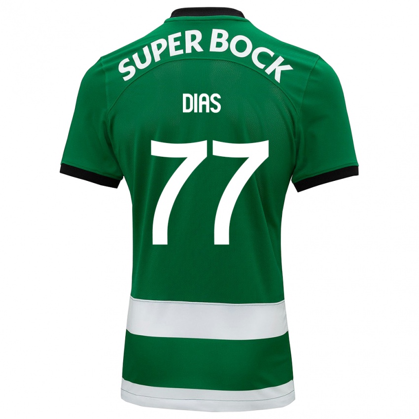 Pánské Lucas Dias #77 Zelená Domů Hráčské Dresy 2023/24 Dres