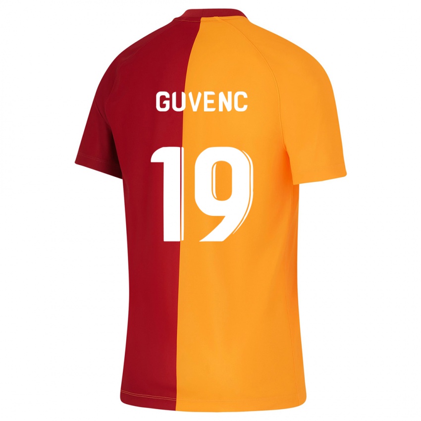 Pánské Günay Güvenç #19 Oranžový Domů Hráčské Dresy 2023/24 Dres