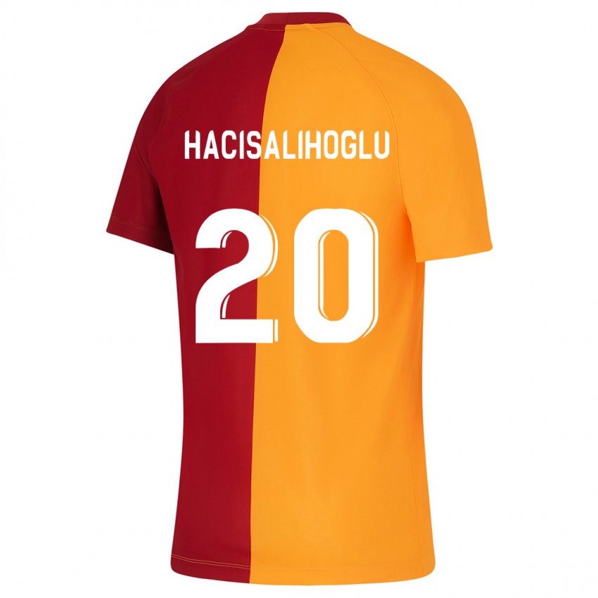 Pánské Arda Hacisalihoglu #20 Oranžový Domů Hráčské Dresy 2023/24 Dres