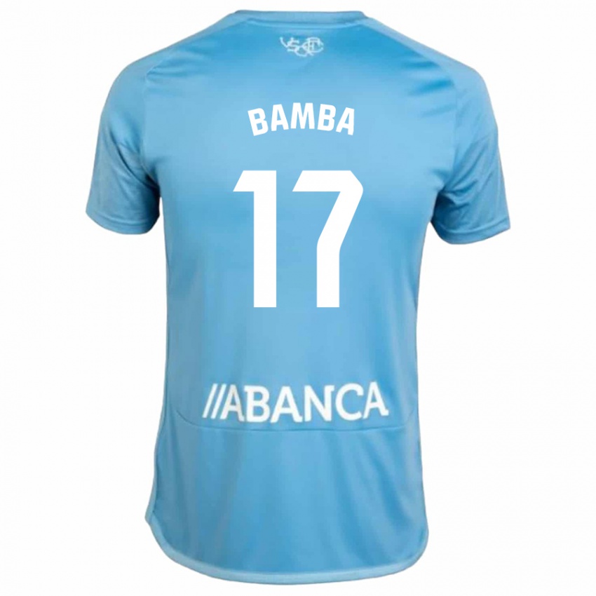 Pánské Jonathan Bamba #17 Modrý Domů Hráčské Dresy 2023/24 Dres