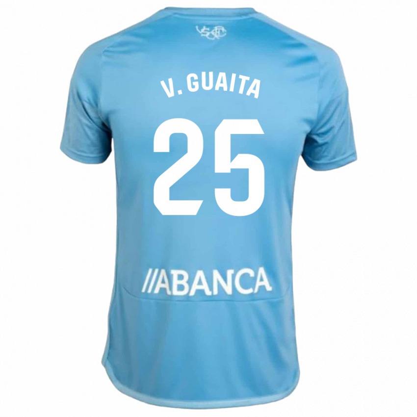 Pánské Vicente Guaita #25 Modrý Domů Hráčské Dresy 2023/24 Dres