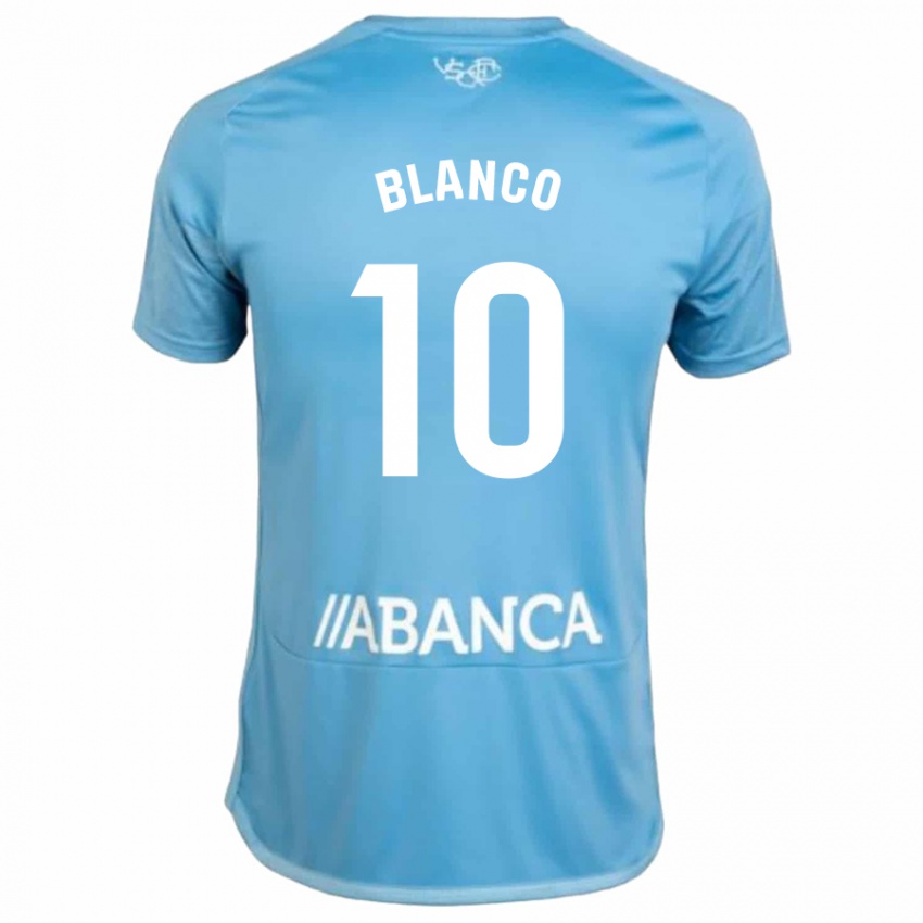 Pánské Raul Blanco #10 Modrý Domů Hráčské Dresy 2023/24 Dres