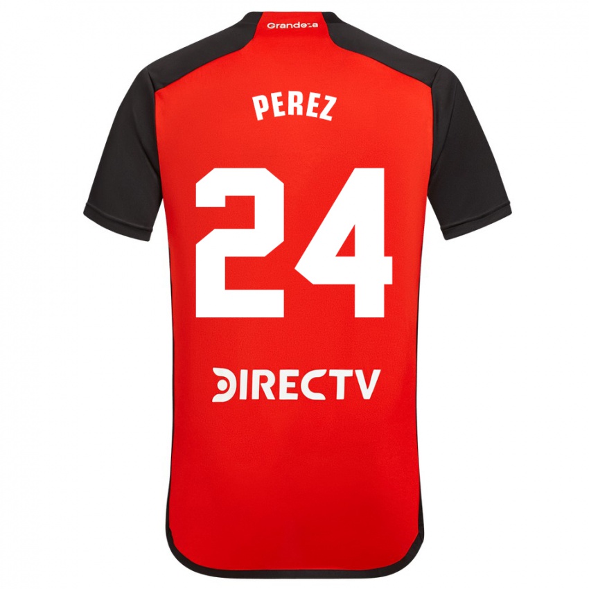 Pánské Enzo Perez #24 Červené Daleko Hráčské Dresy 2023/24 Dres