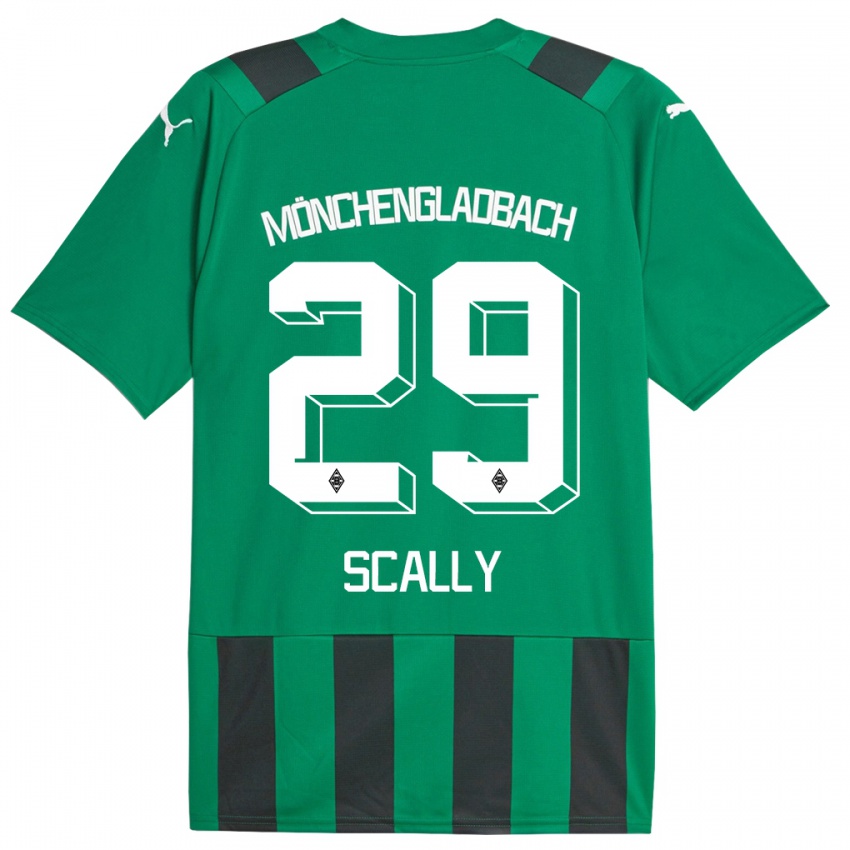 Pánské Joe Scally #29 Černá Zelená Daleko Hráčské Dresy 2023/24 Dres