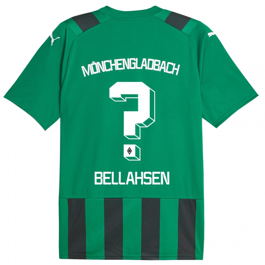 Pánské Joseph Bellahsen #0 Černá Zelená Daleko Hráčské Dresy 2023/24 Dres