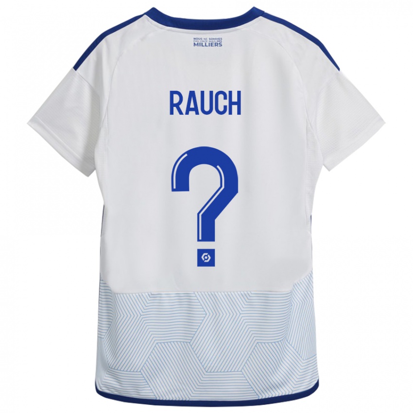 Pánské Hugo Rauch #0 Bílý Daleko Hráčské Dresy 2023/24 Dres