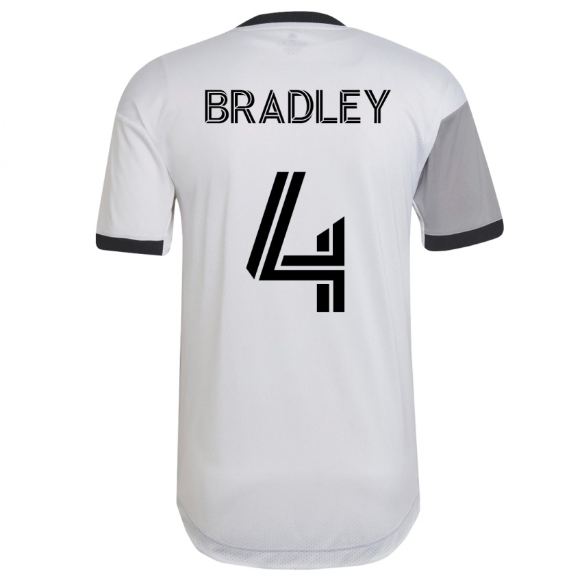 Pánské Michael Bradley #4 Bílý Daleko Hráčské Dresy 2023/24 Dres