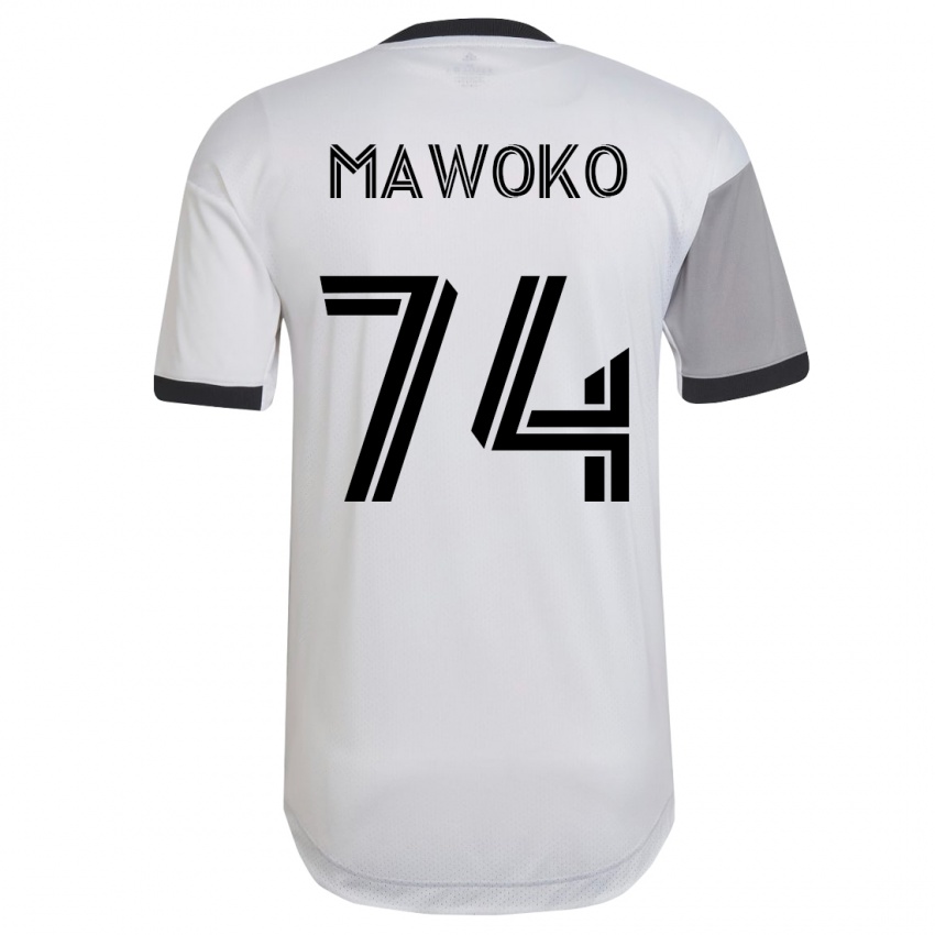 Pánské Kundai Mawoko #74 Bílý Daleko Hráčské Dresy 2023/24 Dres