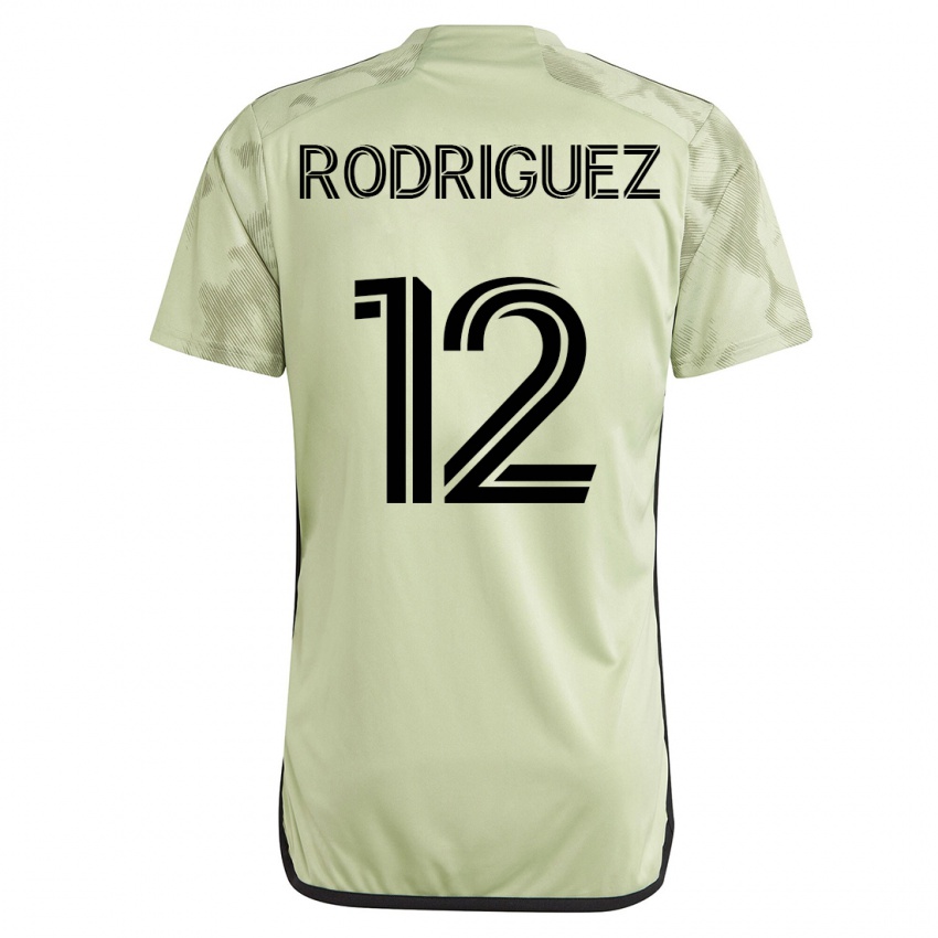 Pánské Jeremi Rodriguez #12 Zelená Daleko Hráčské Dresy 2023/24 Dres