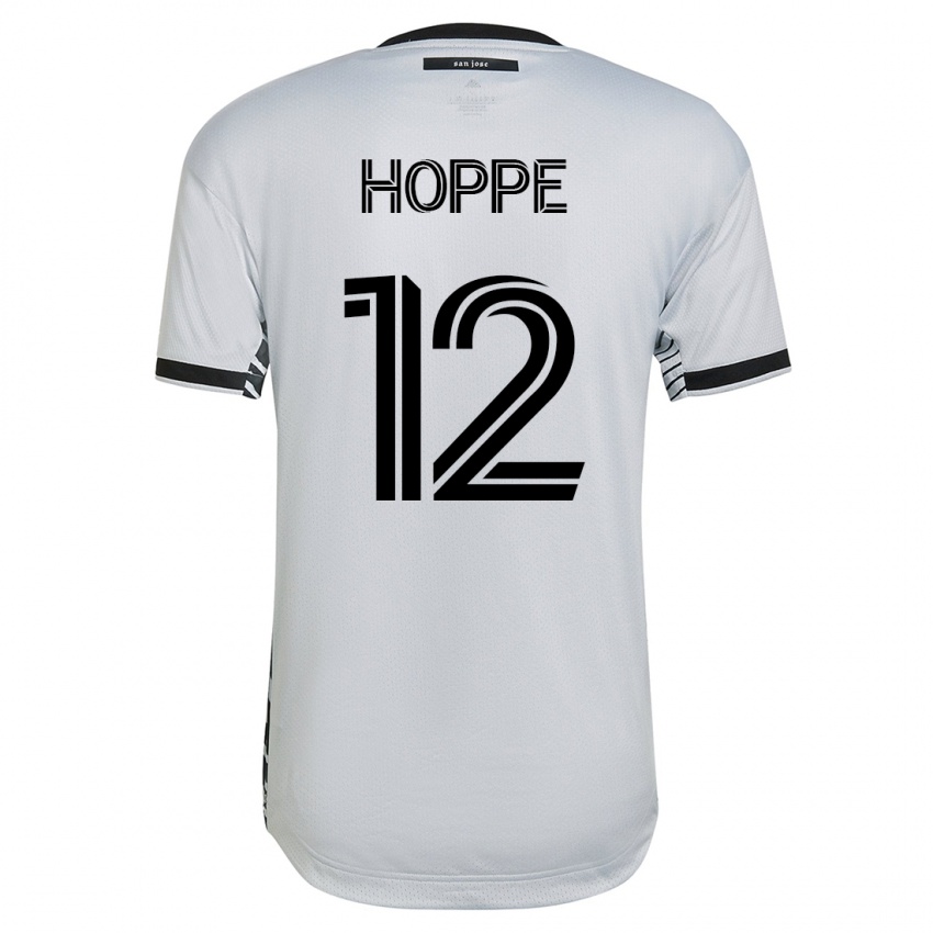 Pánské Matthew Hoppe #12 Bílý Daleko Hráčské Dresy 2023/24 Dres