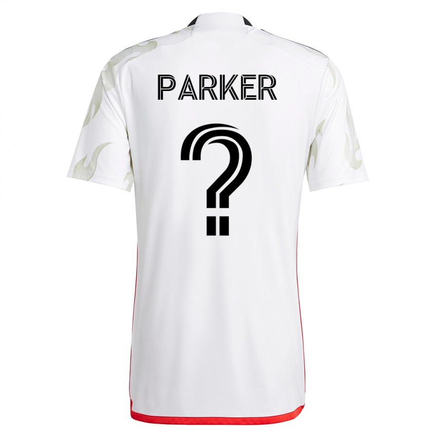Pánské Isaiah Parker #0 Bílý Daleko Hráčské Dresy 2023/24 Dres
