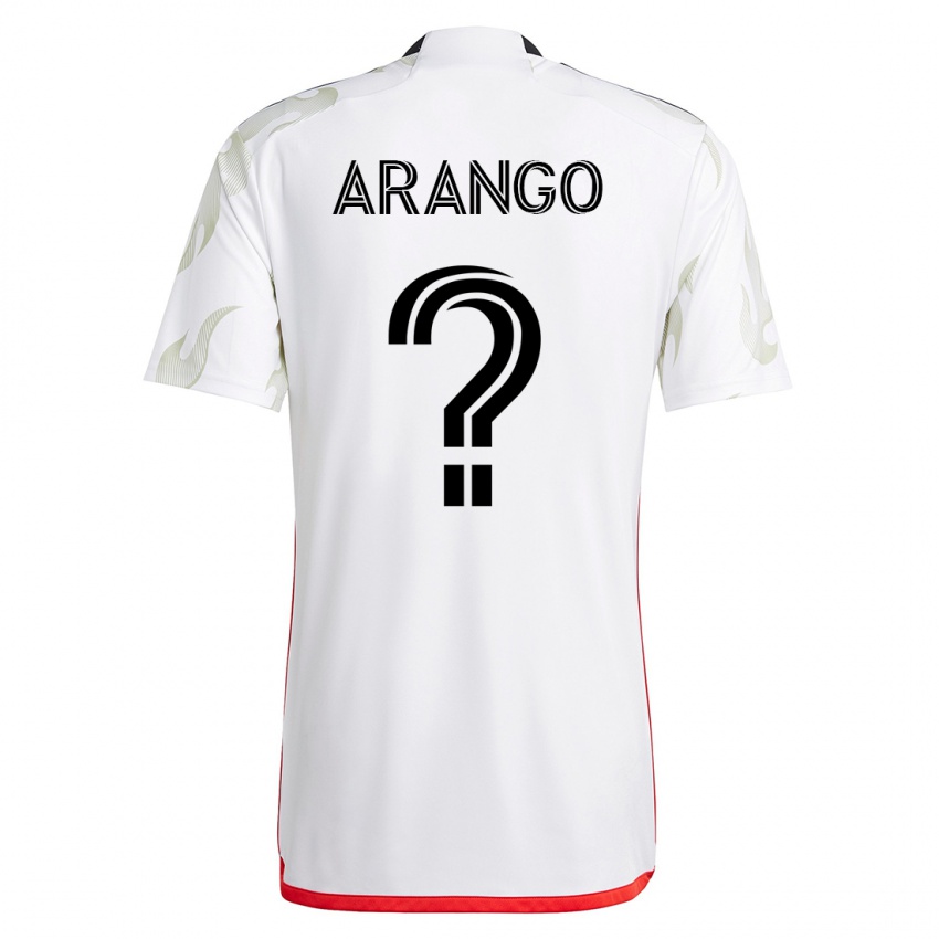 Pánské Nicolas Arango #0 Bílý Daleko Hráčské Dresy 2023/24 Dres