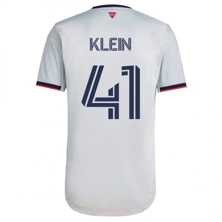 Pánské Johnny Klein #41 Bílý Daleko Hráčské Dresy 2023/24 Dres