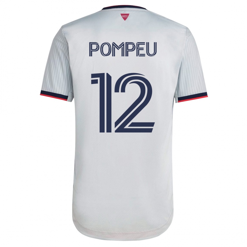 Pánské Célio Pompeu #12 Bílý Daleko Hráčské Dresy 2023/24 Dres