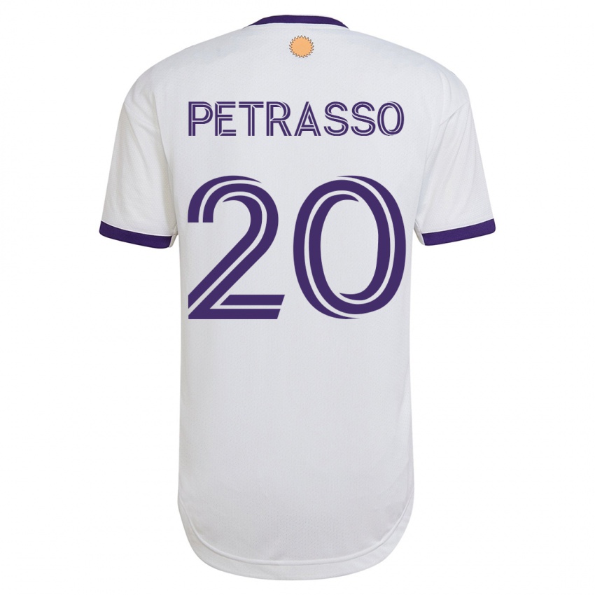Pánské Luca Petrasso #20 Bílý Daleko Hráčské Dresy 2023/24 Dres