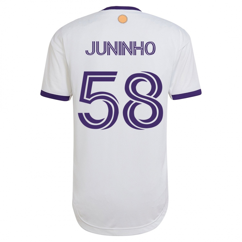 Pánské Juninho #58 Bílý Daleko Hráčské Dresy 2023/24 Dres