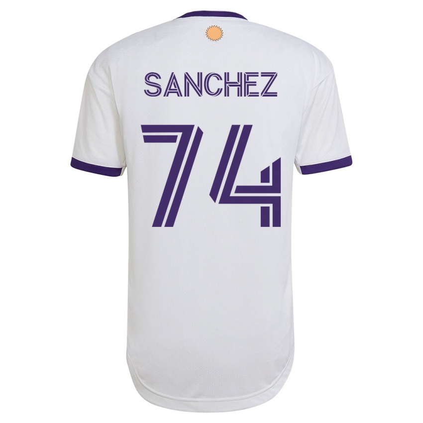Pánské Fernando Sanchez #74 Bílý Daleko Hráčské Dresy 2023/24 Dres