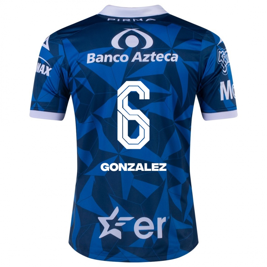 Pánské Pablo González #6 Modrý Daleko Hráčské Dresy 2023/24 Dres