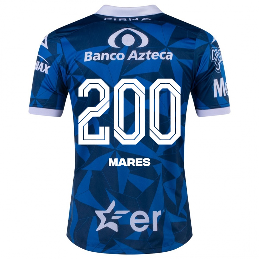 Pánské Cristian Mares #200 Modrý Daleko Hráčské Dresy 2023/24 Dres