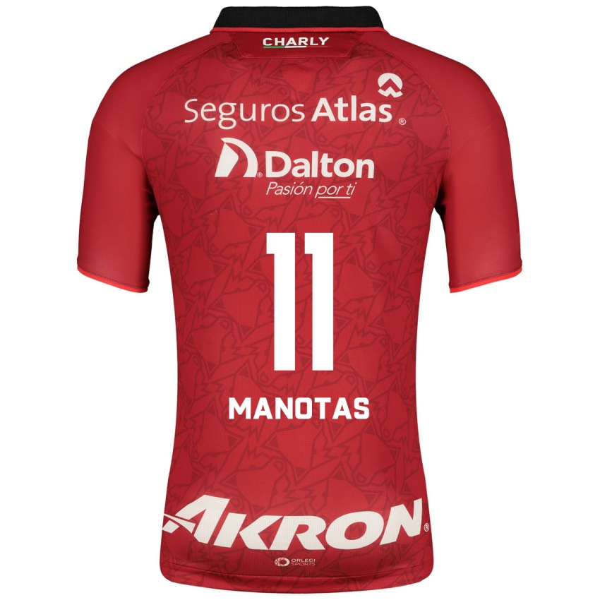 Pánské Mauro Manotas #11 Červené Daleko Hráčské Dresy 2023/24 Dres