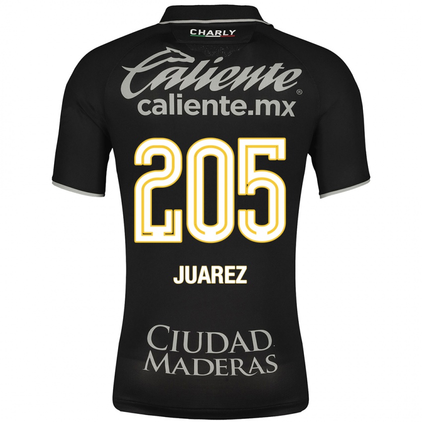 Pánské Moisés Juárez #205 Černá Daleko Hráčské Dresy 2023/24 Dres