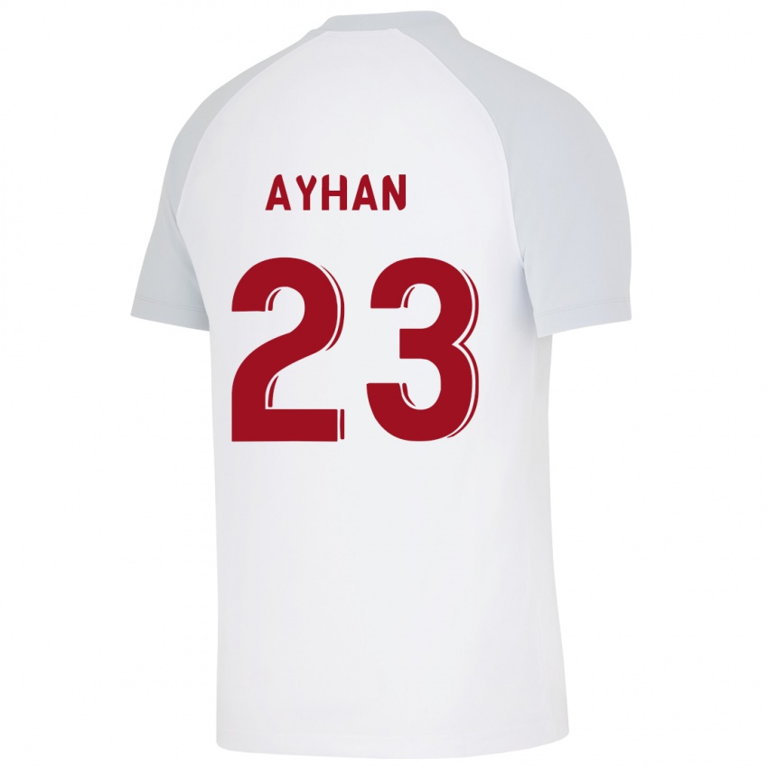 Pánské Kaan Ayhan #23 Bílý Daleko Hráčské Dresy 2023/24 Dres