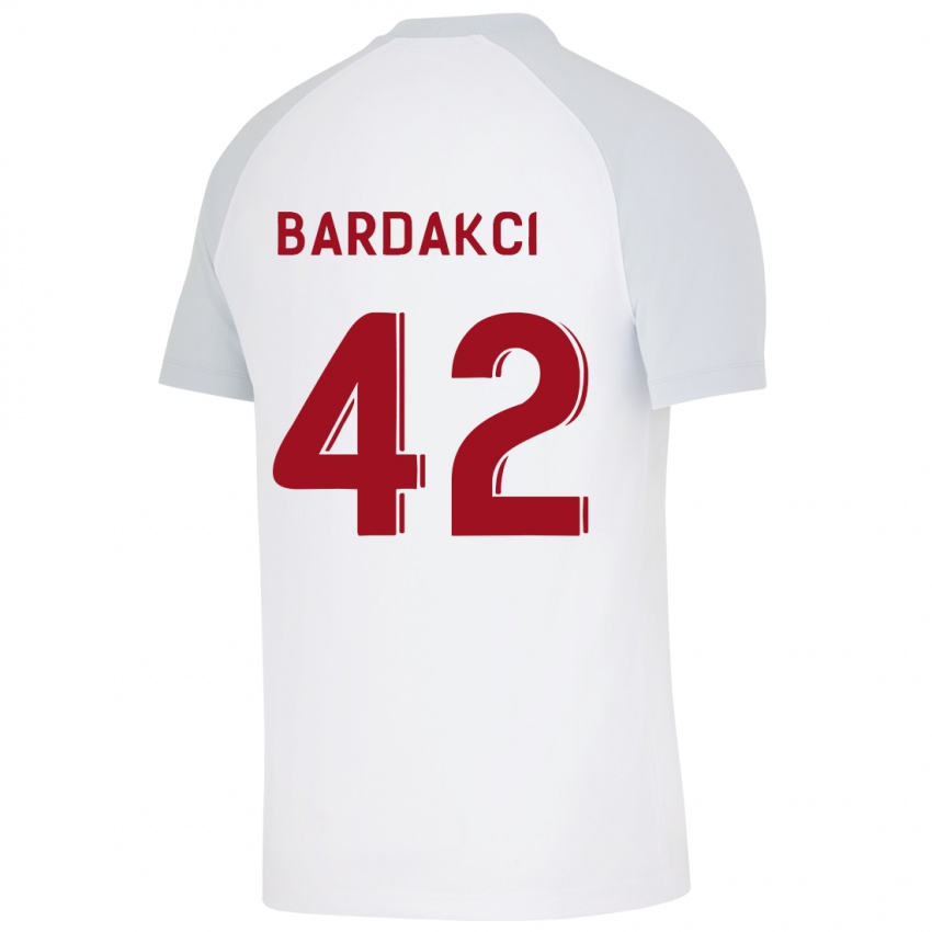 Pánské Abdülkerim Bardakcı #42 Bílý Daleko Hráčské Dresy 2023/24 Dres