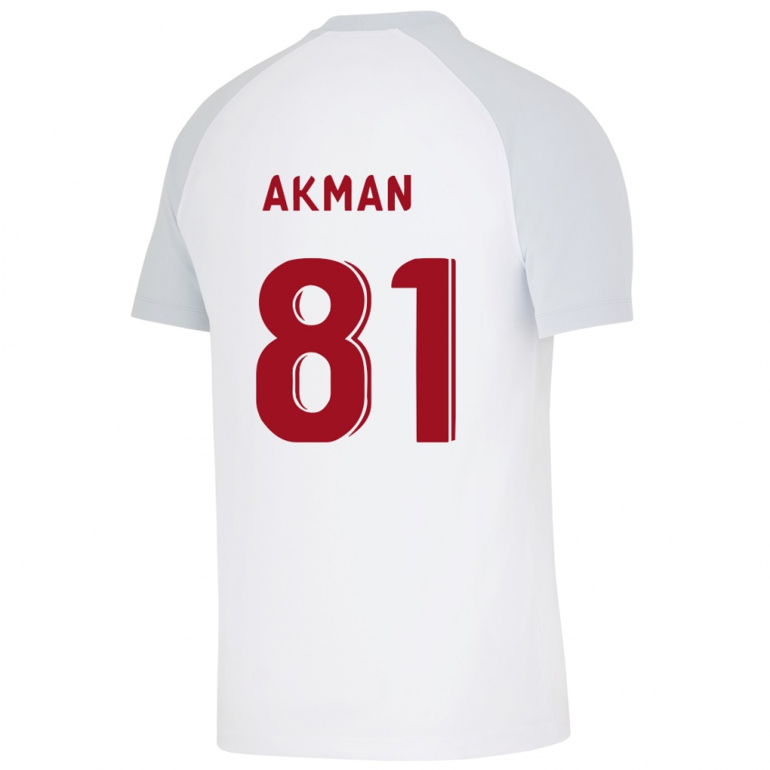 Pánské Hamza Akman #81 Bílý Daleko Hráčské Dresy 2023/24 Dres