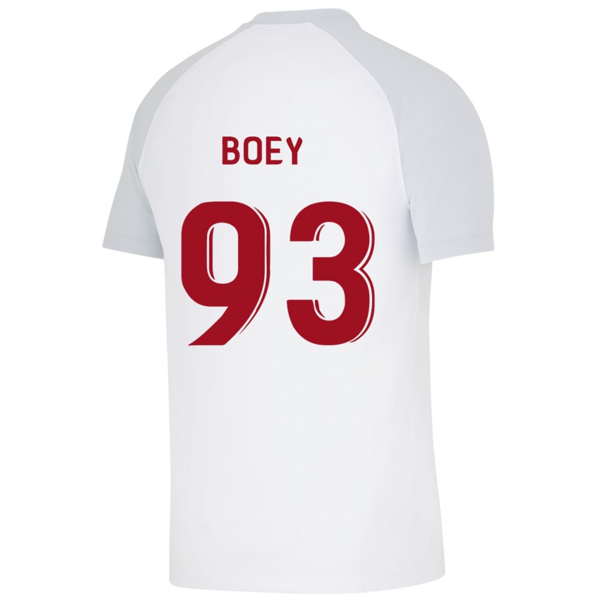 Pánské Sacha Boey #93 Bílý Daleko Hráčské Dresy 2023/24 Dres