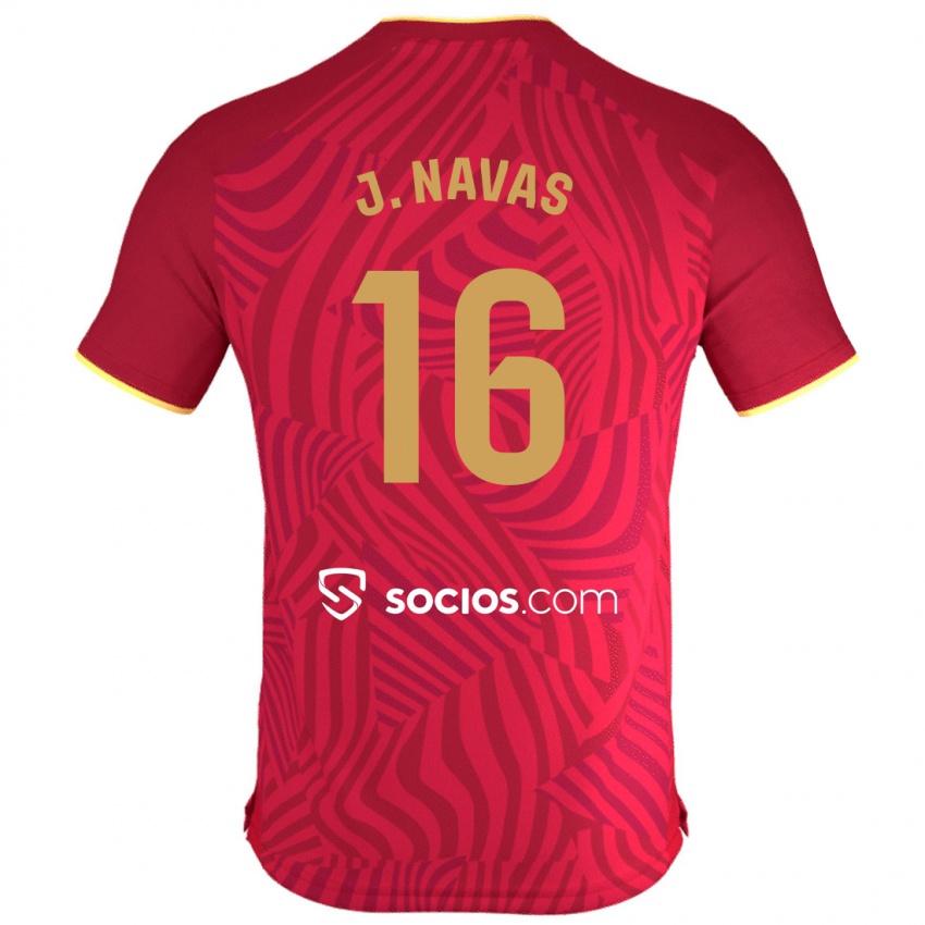 Pánské Jesus Navas #16 Červené Daleko Hráčské Dresy 2023/24 Dres