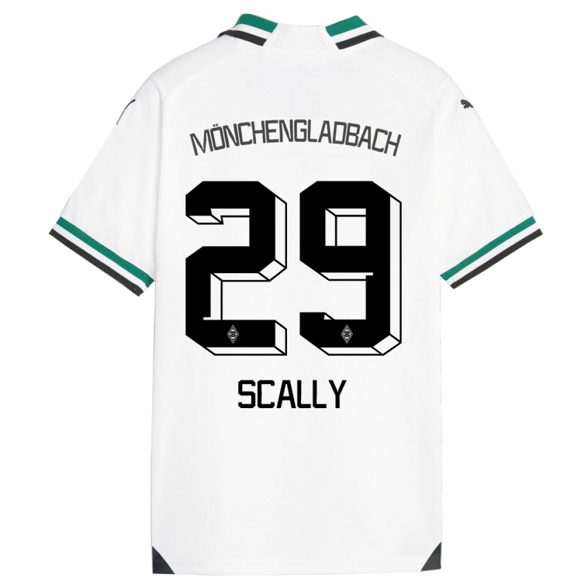 Dámské Joe Scally #29 Bílá Zelená Domů Hráčské Dresy 2023/24 Dres