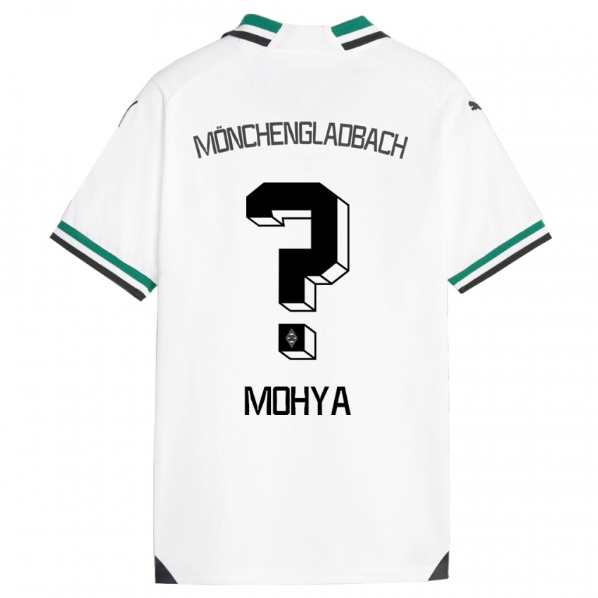Dámské Wael Mohya #0 Bílá Zelená Domů Hráčské Dresy 2023/24 Dres