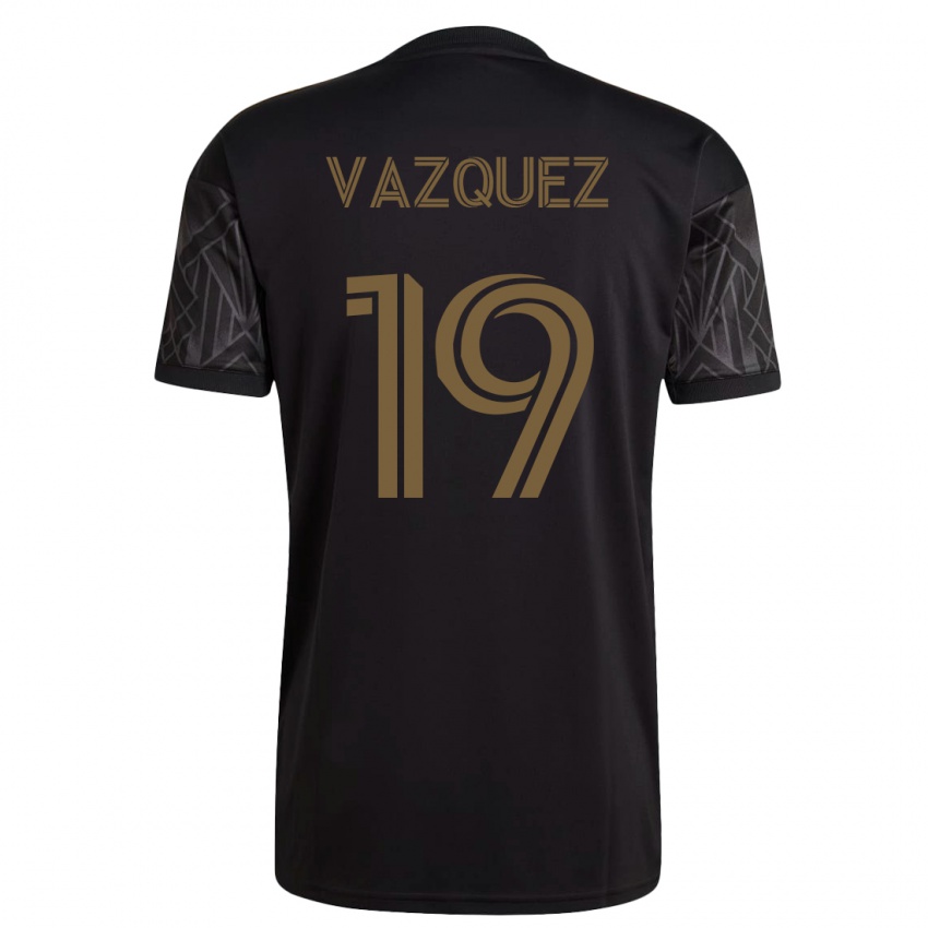 Dámské Favian Vazquez #19 Černá Domů Hráčské Dresy 2023/24 Dres