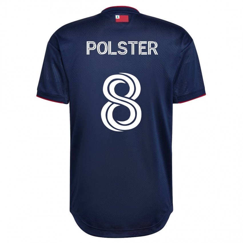 Dámské Matt Polster #8 Námořnictvo Domů Hráčské Dresy 2023/24 Dres