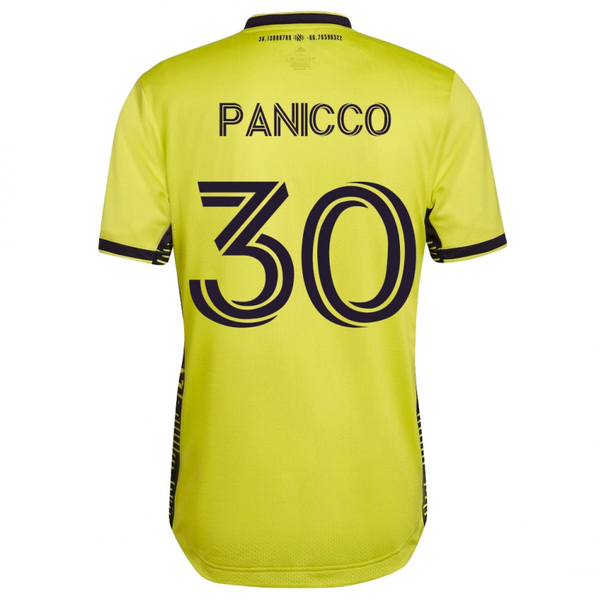 Dámské Elliot Panicco #30 Žlutá Domů Hráčské Dresy 2023/24 Dres