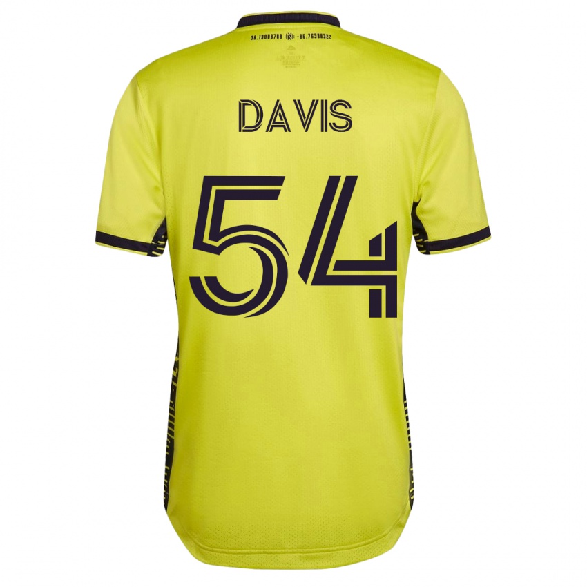 Dámské Sean Davis #54 Žlutá Domů Hráčské Dresy 2023/24 Dres
