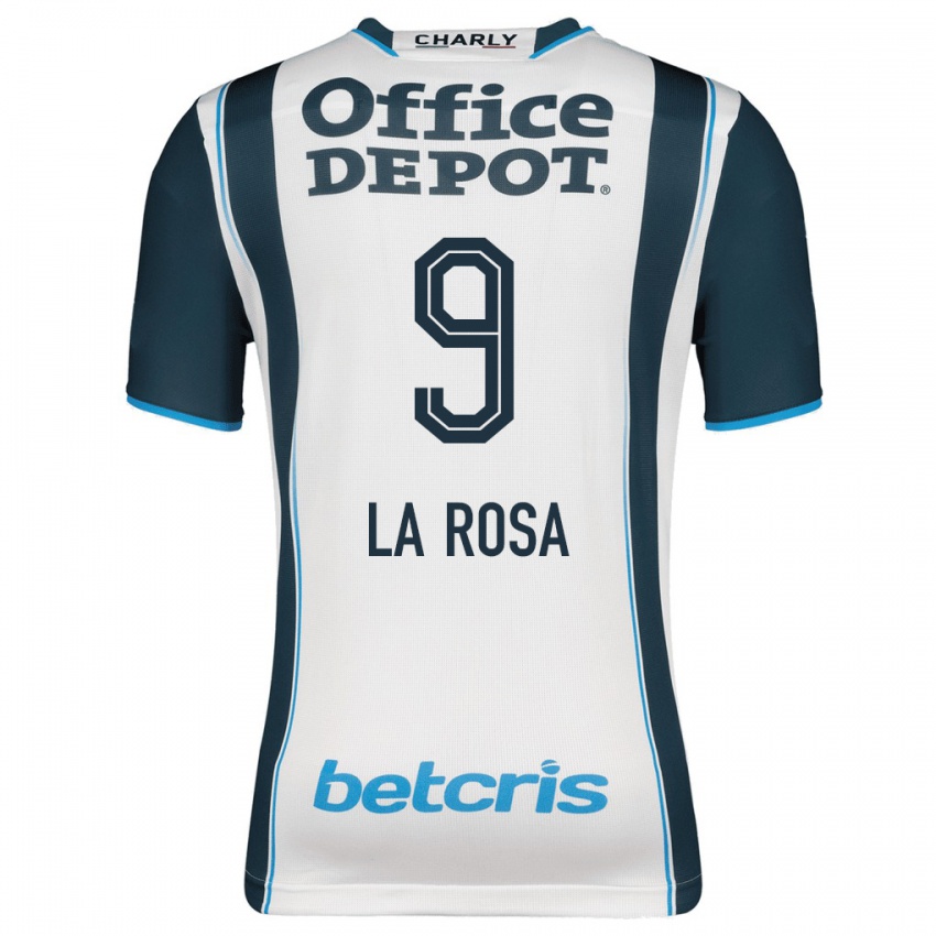 Dámské Roberto De La Rosa #9 Námořnictvo Domů Hráčské Dresy 2023/24 Dres