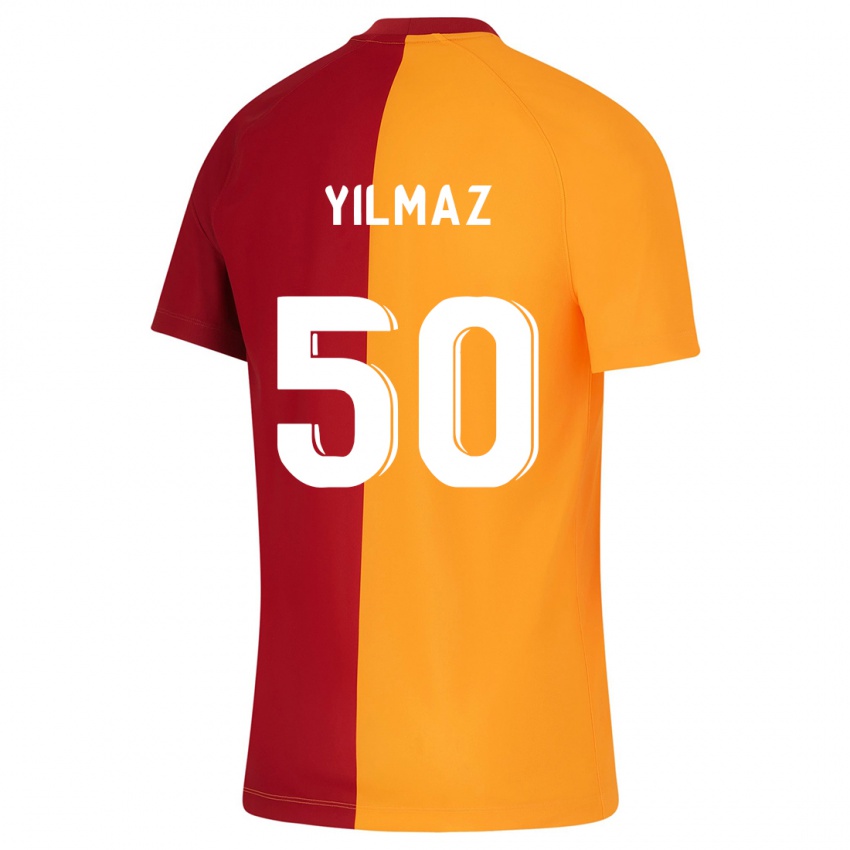 Dámské Jankat Yılmaz #50 Oranžový Domů Hráčské Dresy 2023/24 Dres