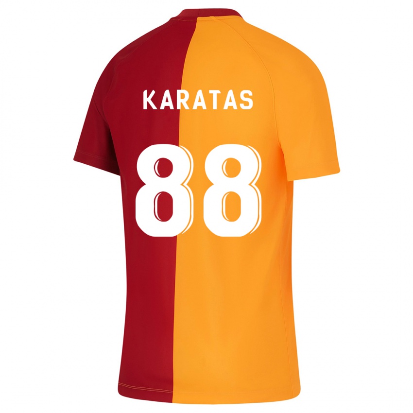 Dámské Kazımcan Karataş #88 Oranžový Domů Hráčské Dresy 2023/24 Dres